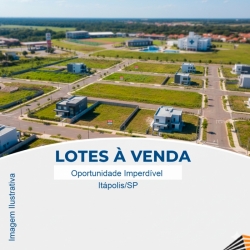 Terreno Próximo Hospital - Clube de Campo. Terrenos de 311 a 481m² . Possibilidade de Junção de 1 a 4 lotes Totalizando 1.500m²