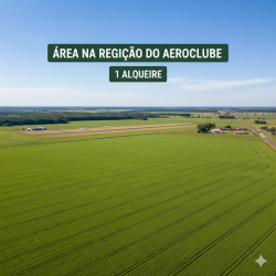 1 Alqueire próximo à cidade - Excelente localização